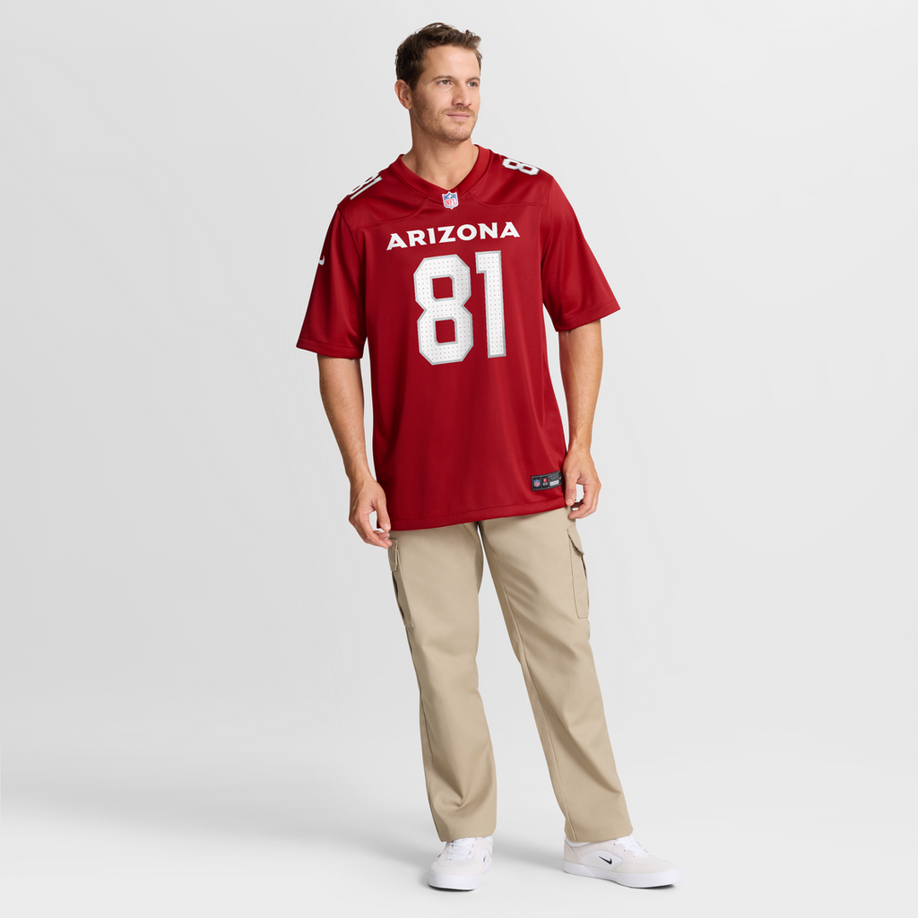 Travis Vokolek Arizona Cardinals Game Jersey - Cardinal