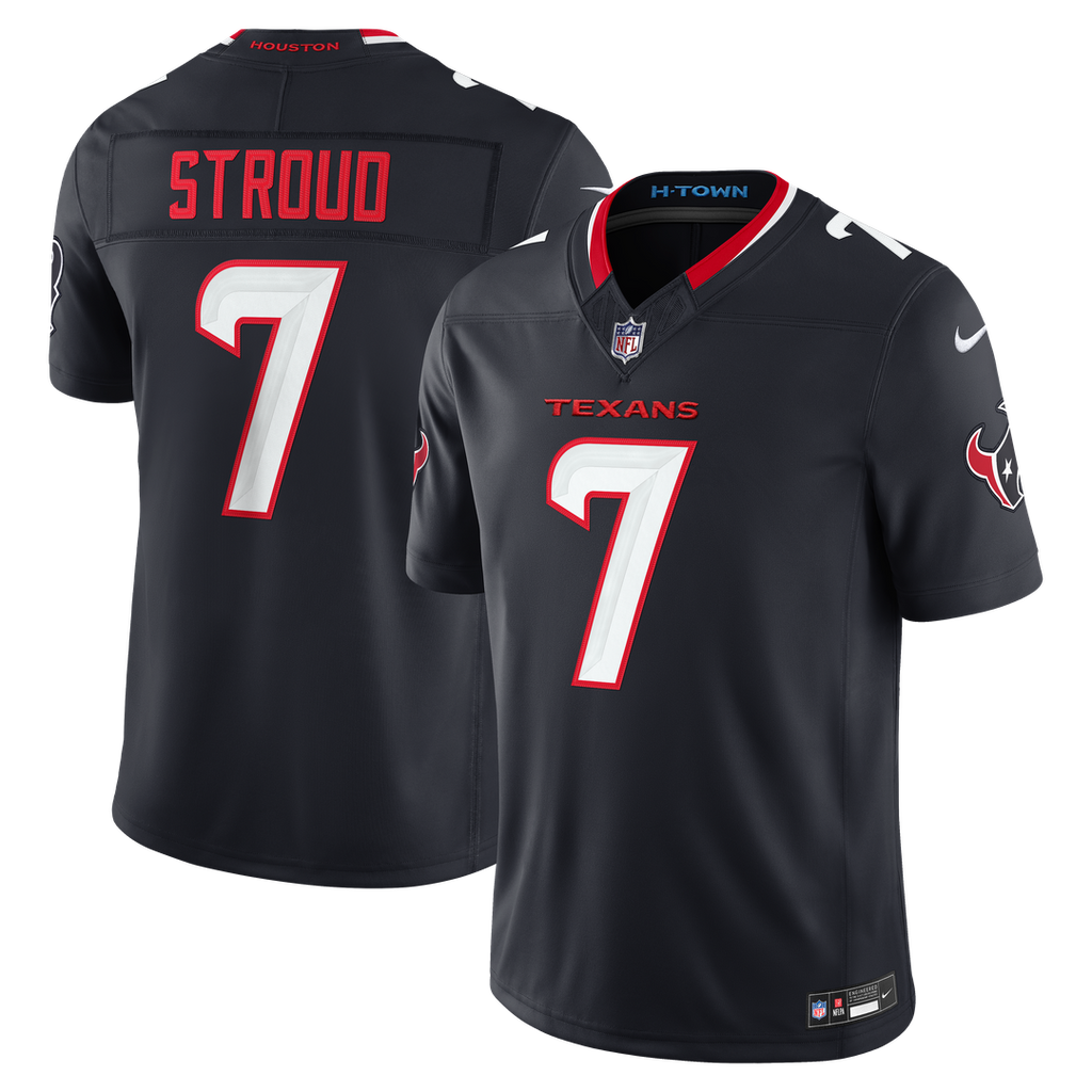 C.J. Stroud Houston Texans Vapor F.U.S.E. Stitched Limited Jersey - Navy