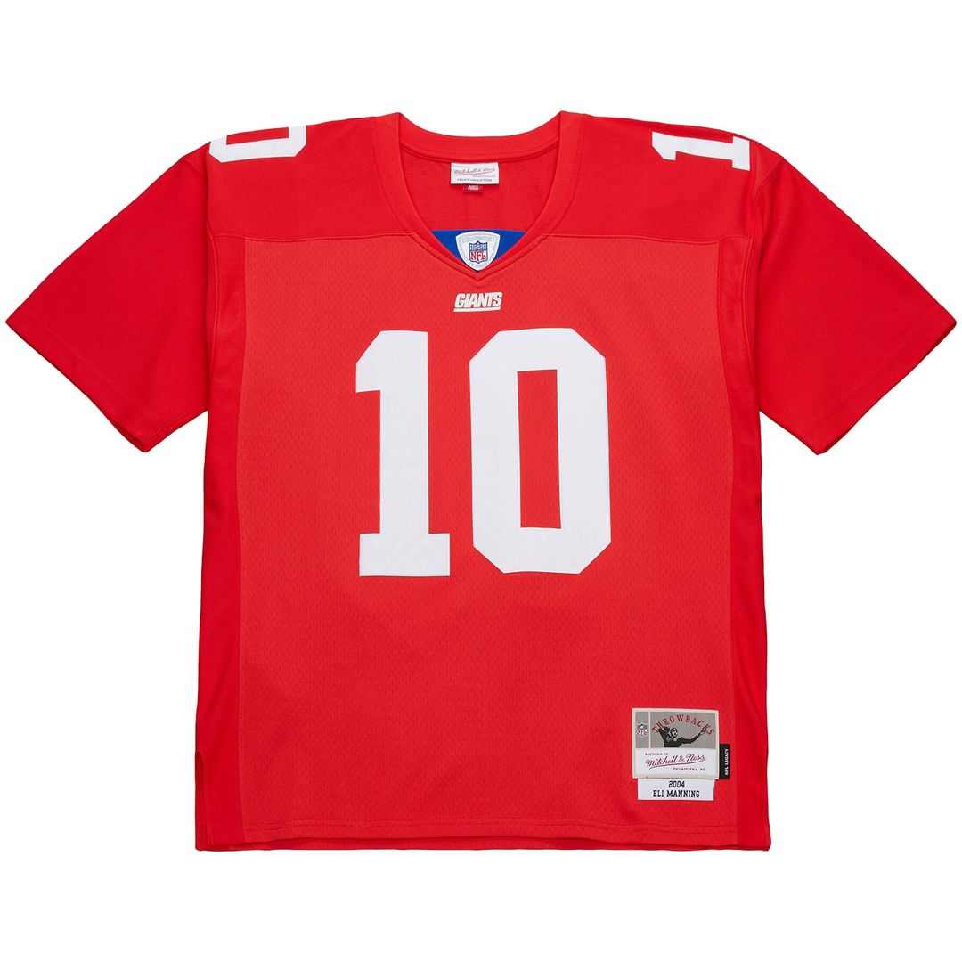 Eli Manning New York Giants 2004 Team Legacy Big & Tall Jersey - Red