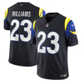 Kyren Williams Los Angeles Rams Rivalries Collection Stitched Limited Jersey - Dark Blue