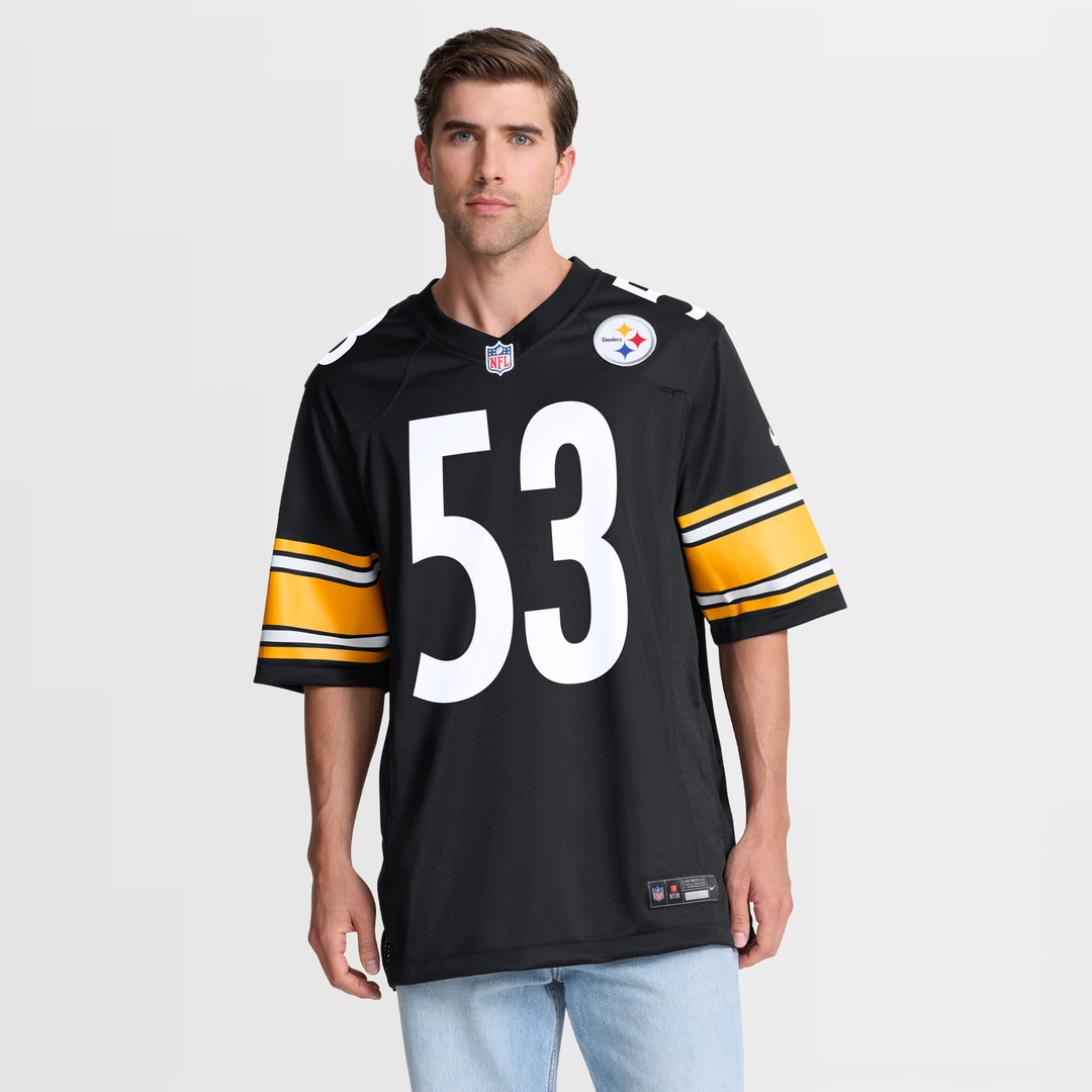 JaWhaun Bentley Pittsburgh Steelers Game Jersey - Black