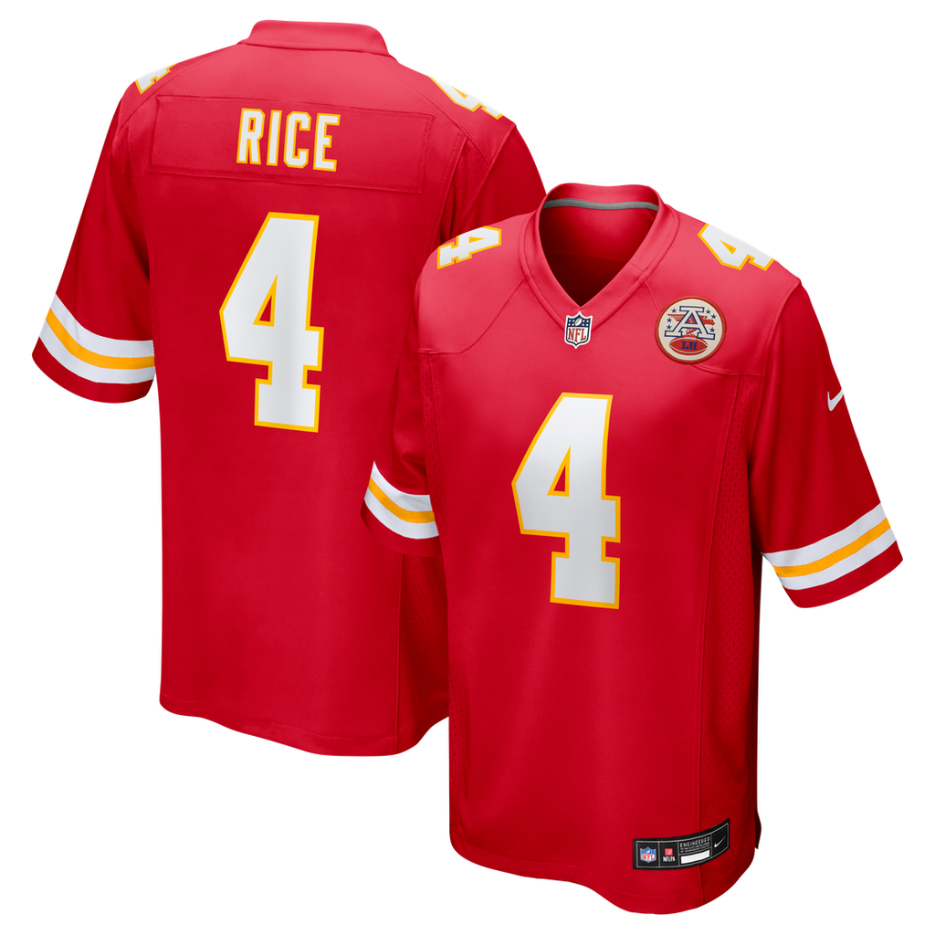 Rashee Rice Kansas City Chiefs Game Jersey - Red