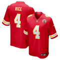 Rashee Rice Kansas City Chiefs Game Jersey - Red