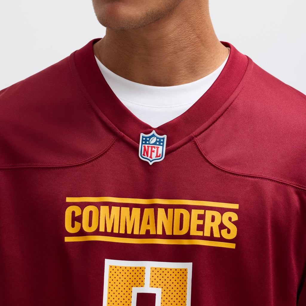 Jayden Daniels Washington Commanders Game Jersey - White