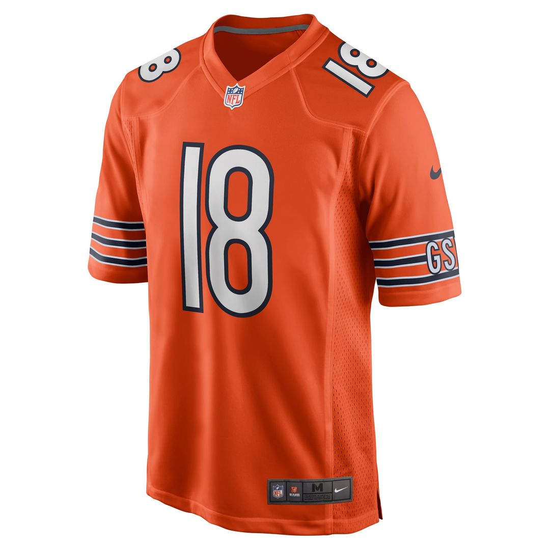 Caleb Williams Chicago Bears Game Jersey - Navy