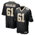 Drew Desjarlais New Orleans Saints Game Jersey - Black