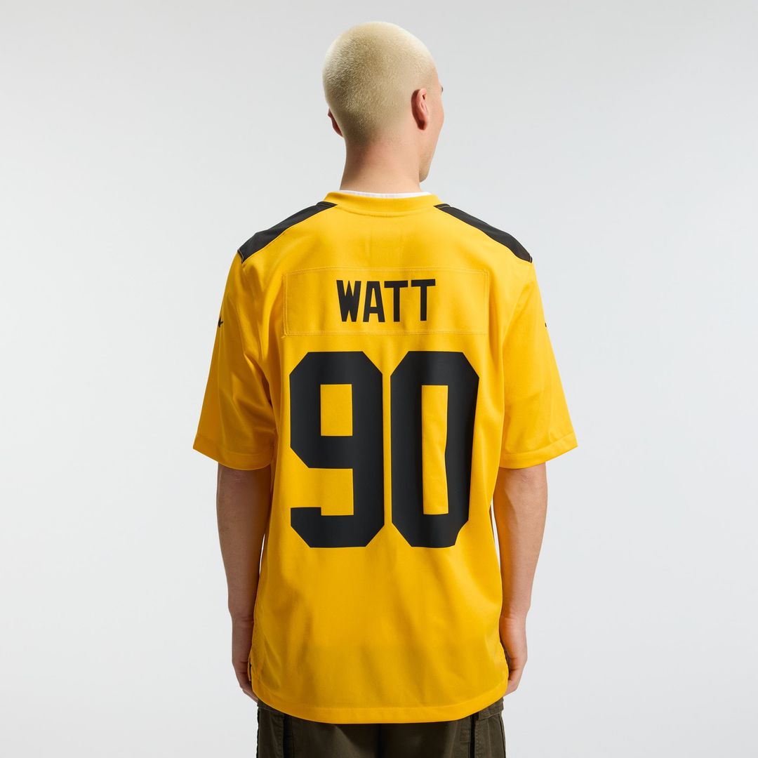 T.J. Watt Pittsburgh Steelers Game Jersey - Black