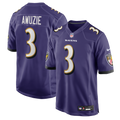 Chidobe Awuzie Baltimore Ravens Game Jersey - Purple