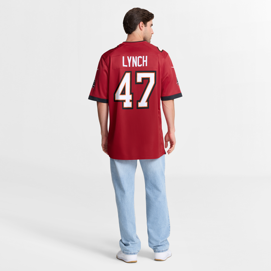 John Lynch Tampa Bay Buccaneers Game Jersey - Red