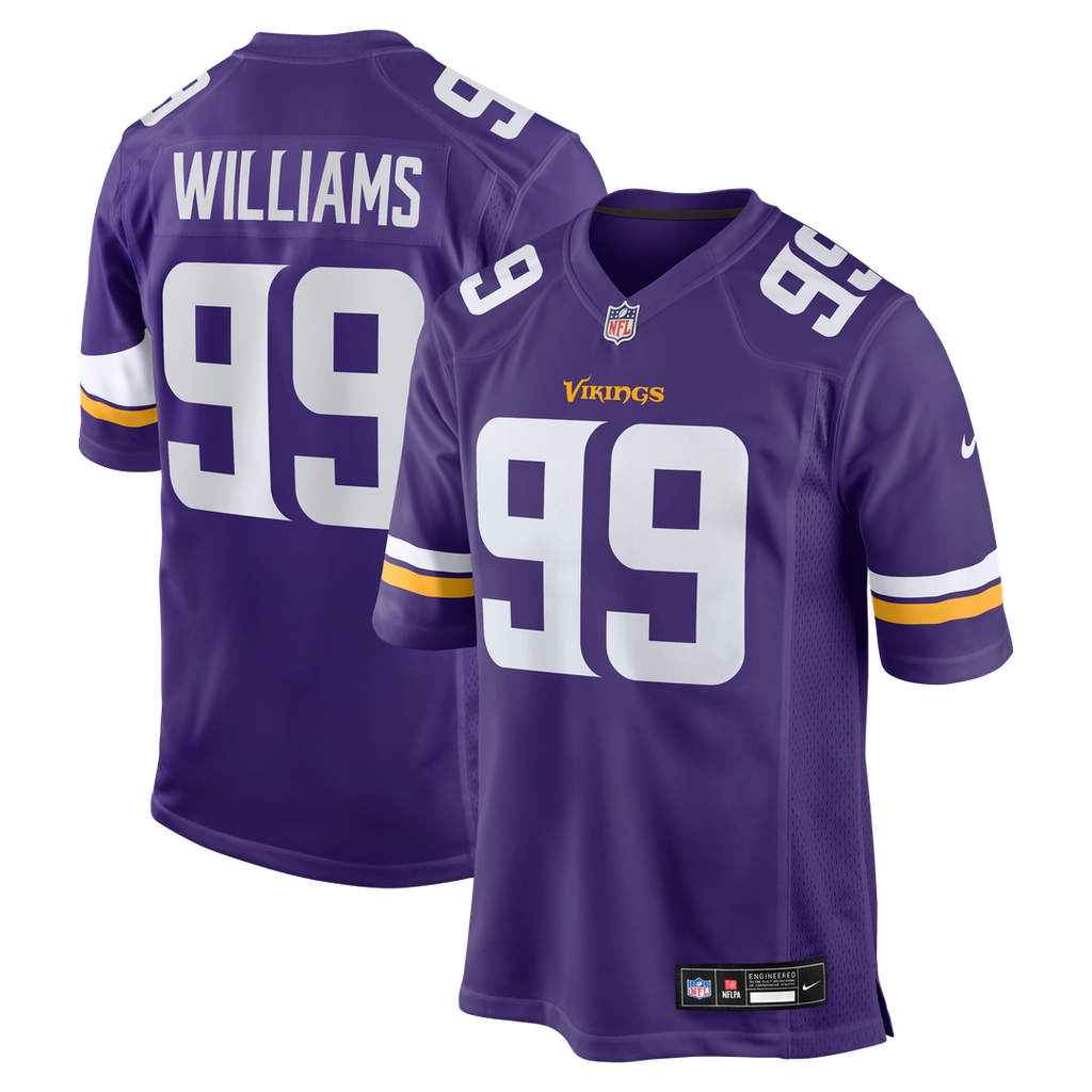 Elijah Williams Minnesota Vikings Game Jersey - Purple