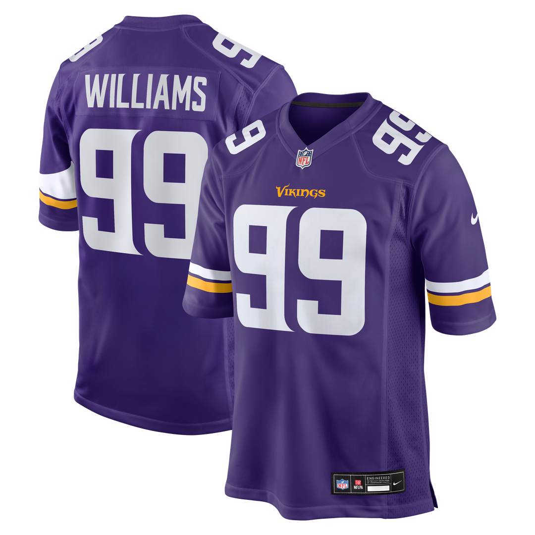 Elijah Williams Minnesota Vikings Game Jersey - Purple