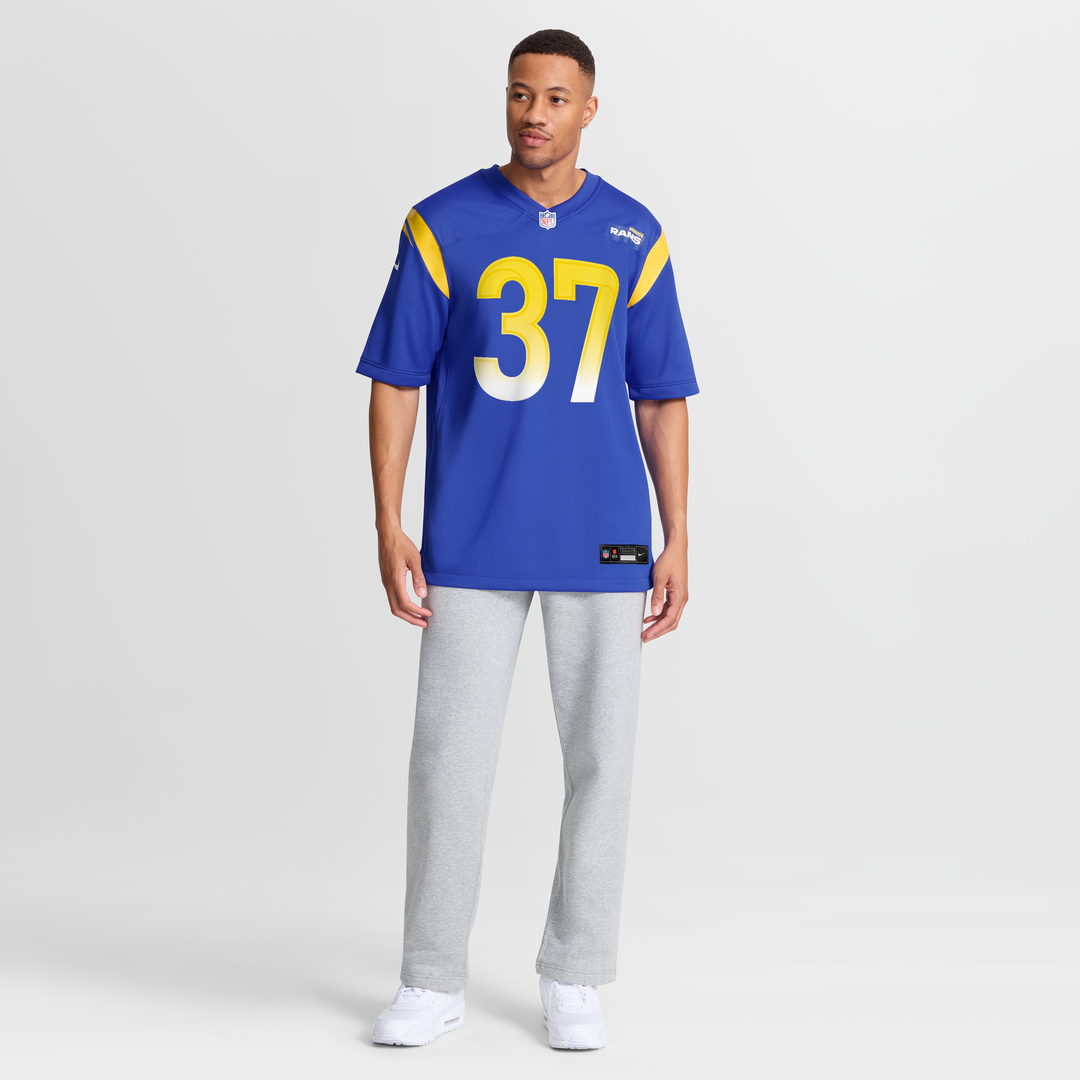 Quentin Lake Los Angeles Rams Game Jersey - Royal Blue