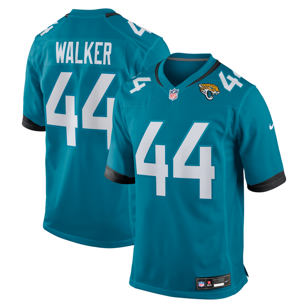 Travon Walker Jacksonville Jaguars Game Jersey - Teal