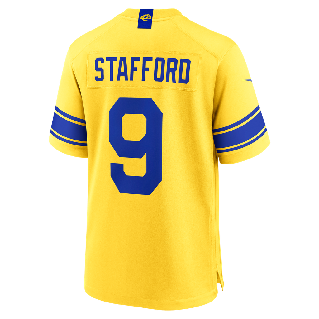 Matthew Stafford Los Angeles Rams Game Jersey - Classic Sol