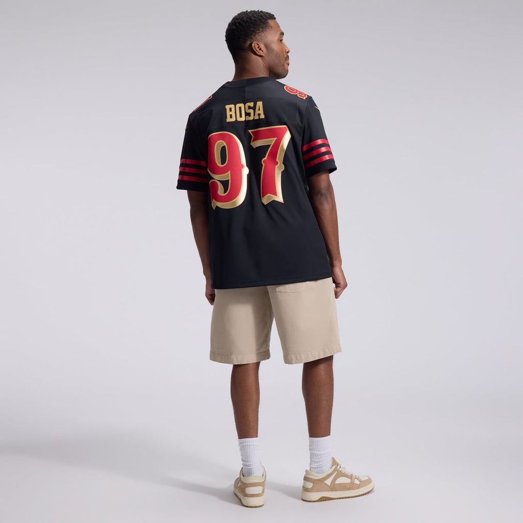 Nick Bosa San Francisco 49ers Rivalries Collection Stitched Limited Jersey - Black