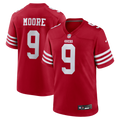 Skyy Moore San Francisco 49ers Game Jersey - Scarlet
