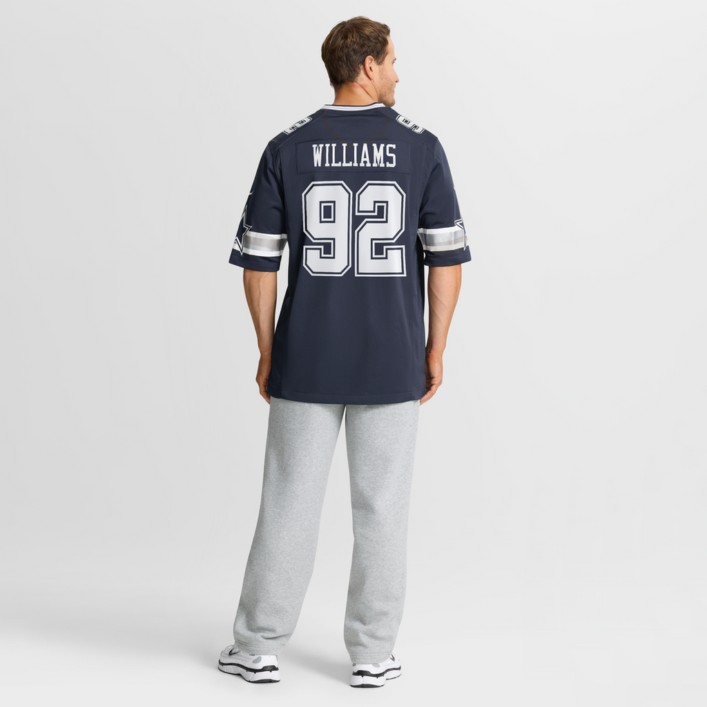 Quinnen Williams Dallas Cowboys Game Jersey - White