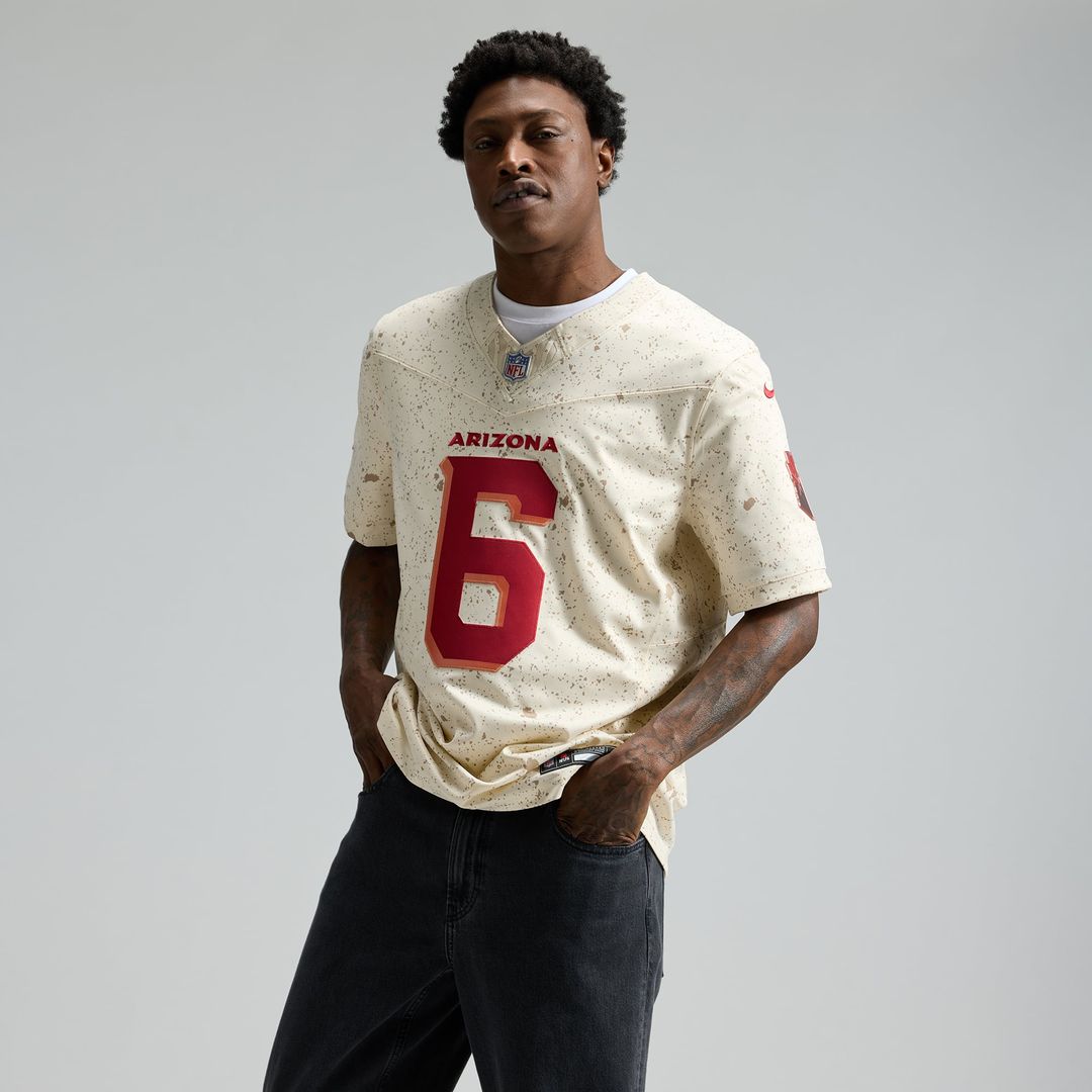 James Conner Arizona Cardinals Rivalries Collection Stitched Limited Jersey - Natural
