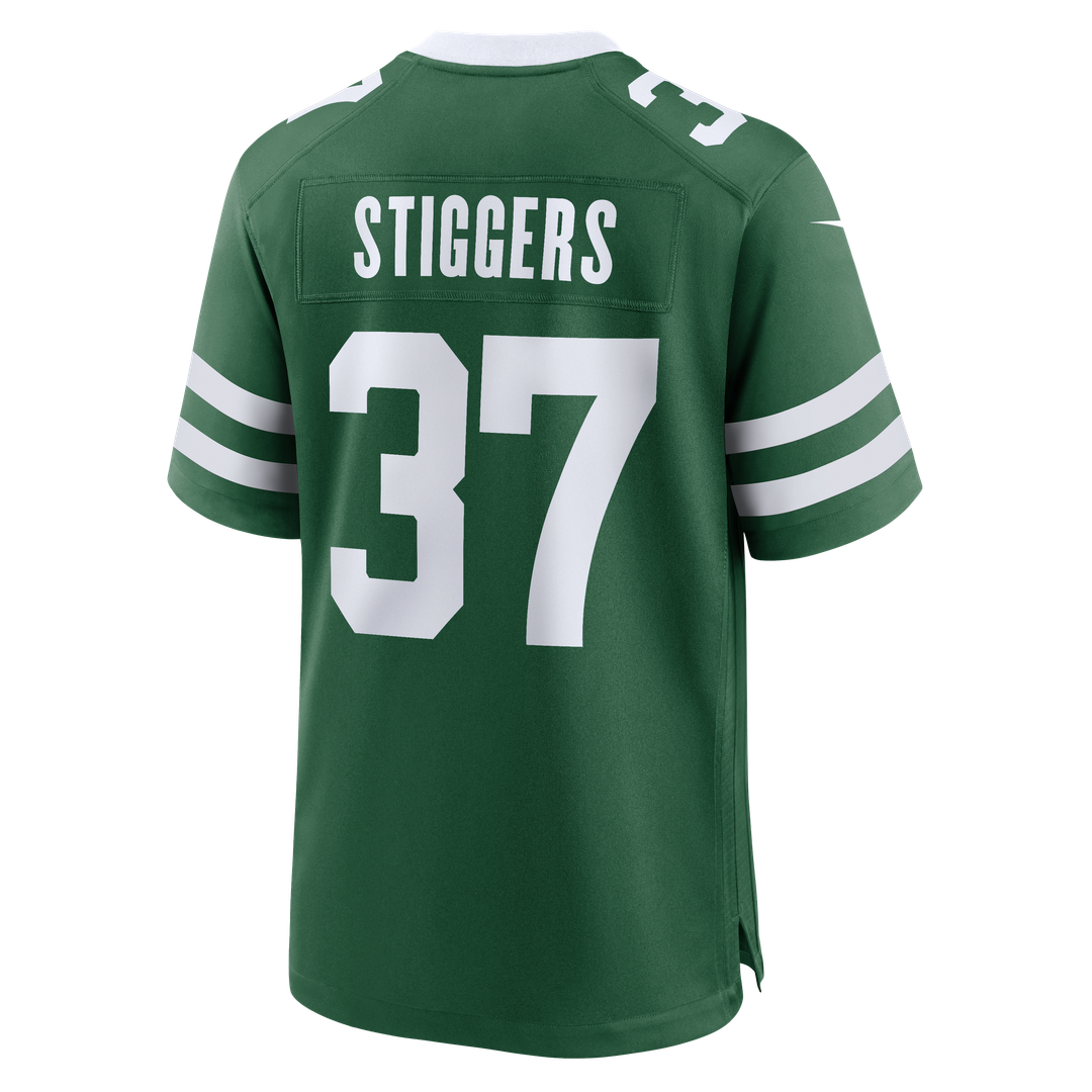 Qwan'tez Stiggers New York Jets Game Jersey - Legacy Green