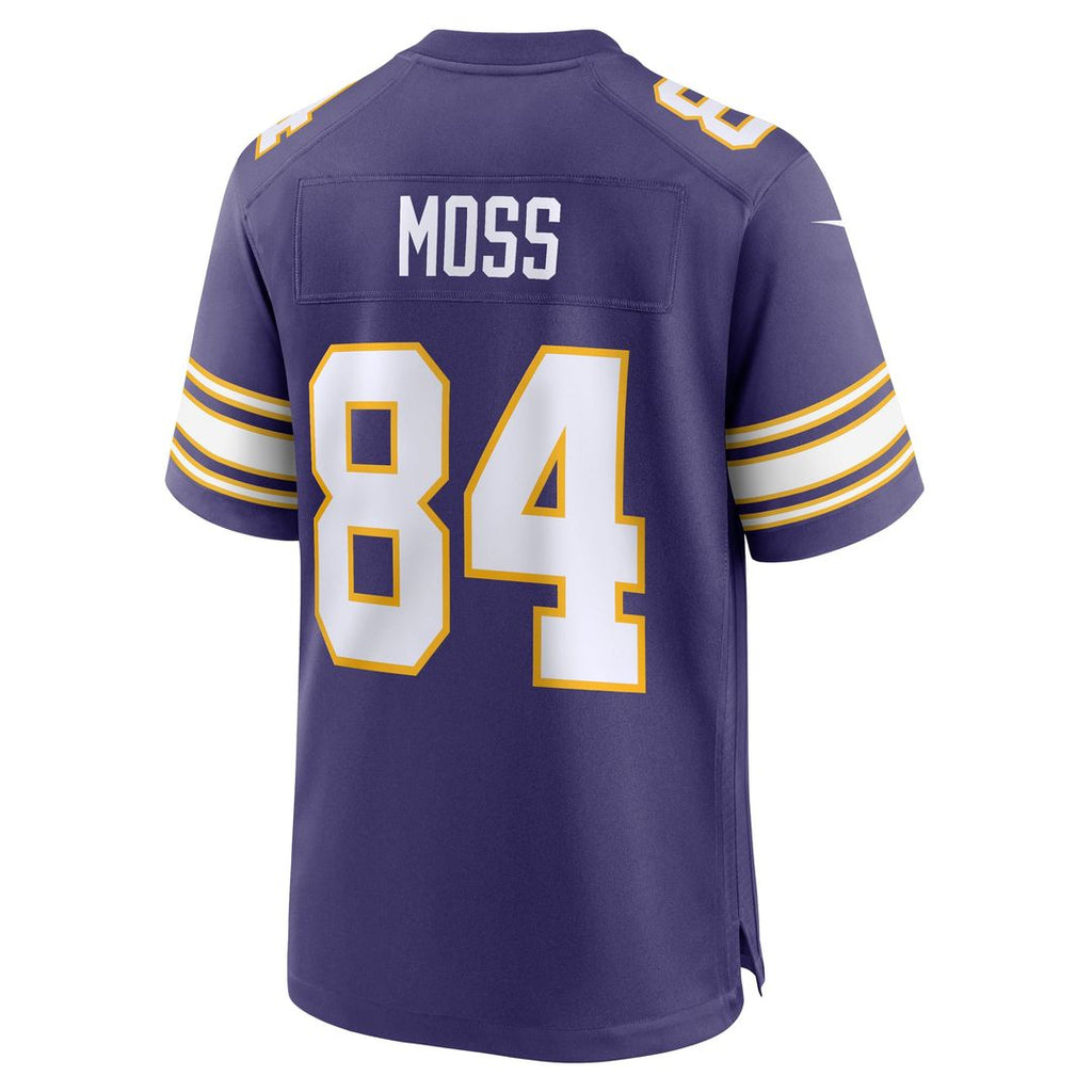 Randy Moss Minnesota Vikings Alternate Game Jersey - White