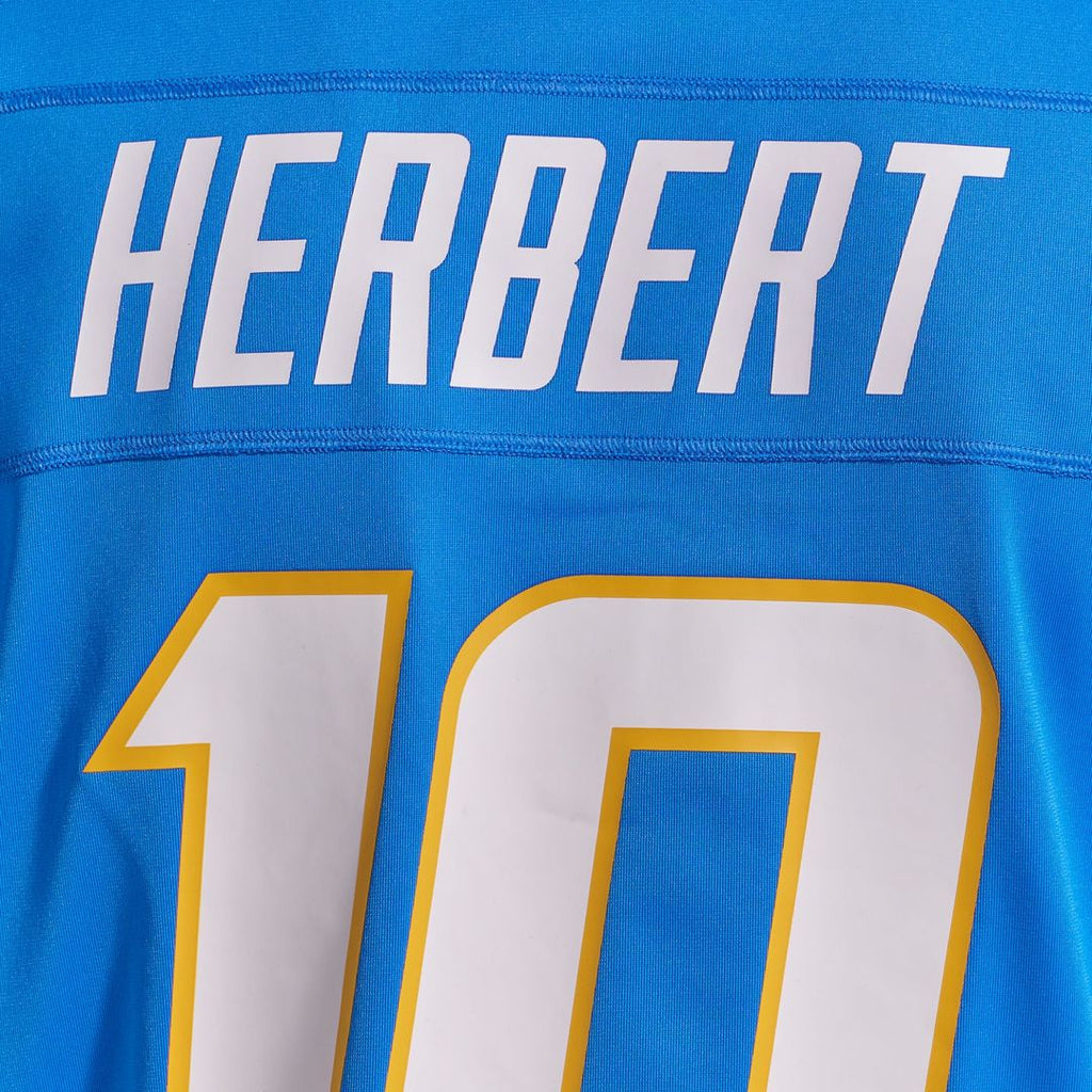 Justin Herbert Los Angeles Chargers Game Jersey - Powder Blue