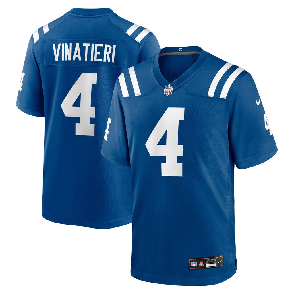 Adam Vinatieri Indianapolis Colts Team Game Jersey - Royal Blue