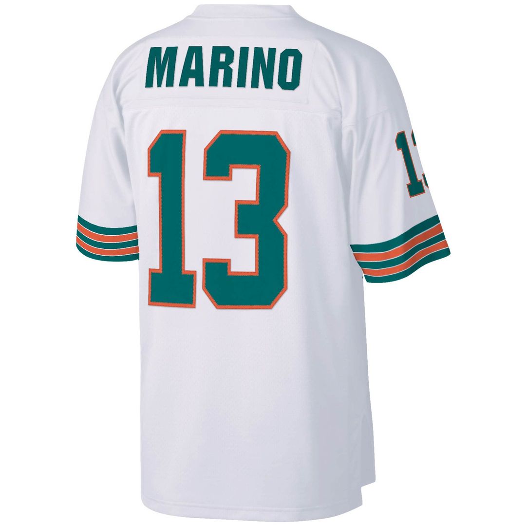 Dan Marino Miami Dolphins Big & Tall 1984 Replica Jersey - White