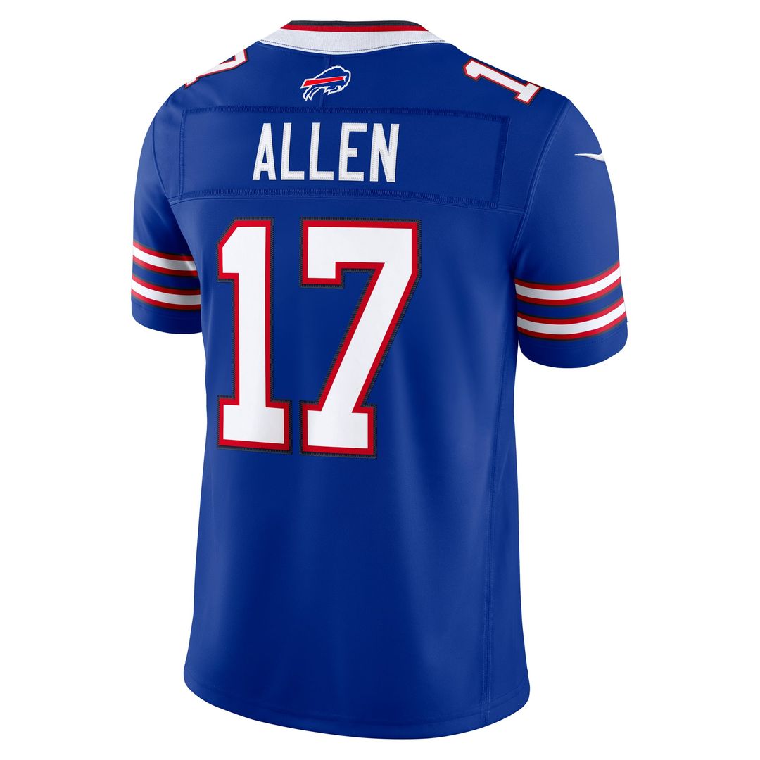 Josh Allen Buffalo Bills Nickel City Vapor F.U.S.E. Stitched Limited Jersey - Gray