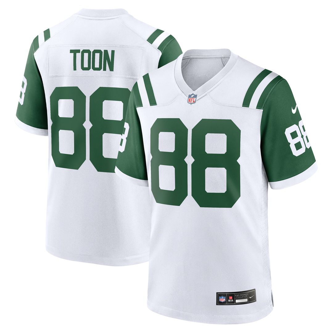 Al Toon New York Jets Alternate Game Jersey - White