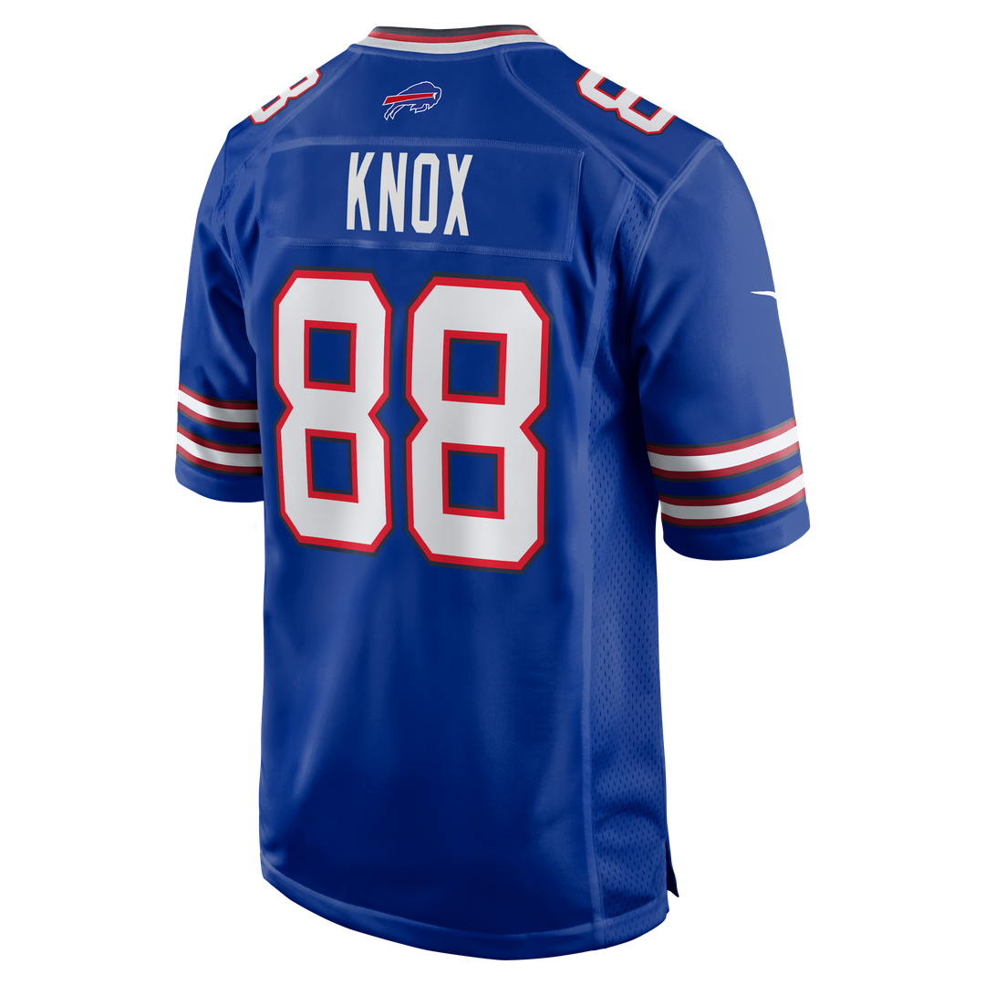 Dawson Knox Buffalo Bills Nickel City Game Jersey - Gray