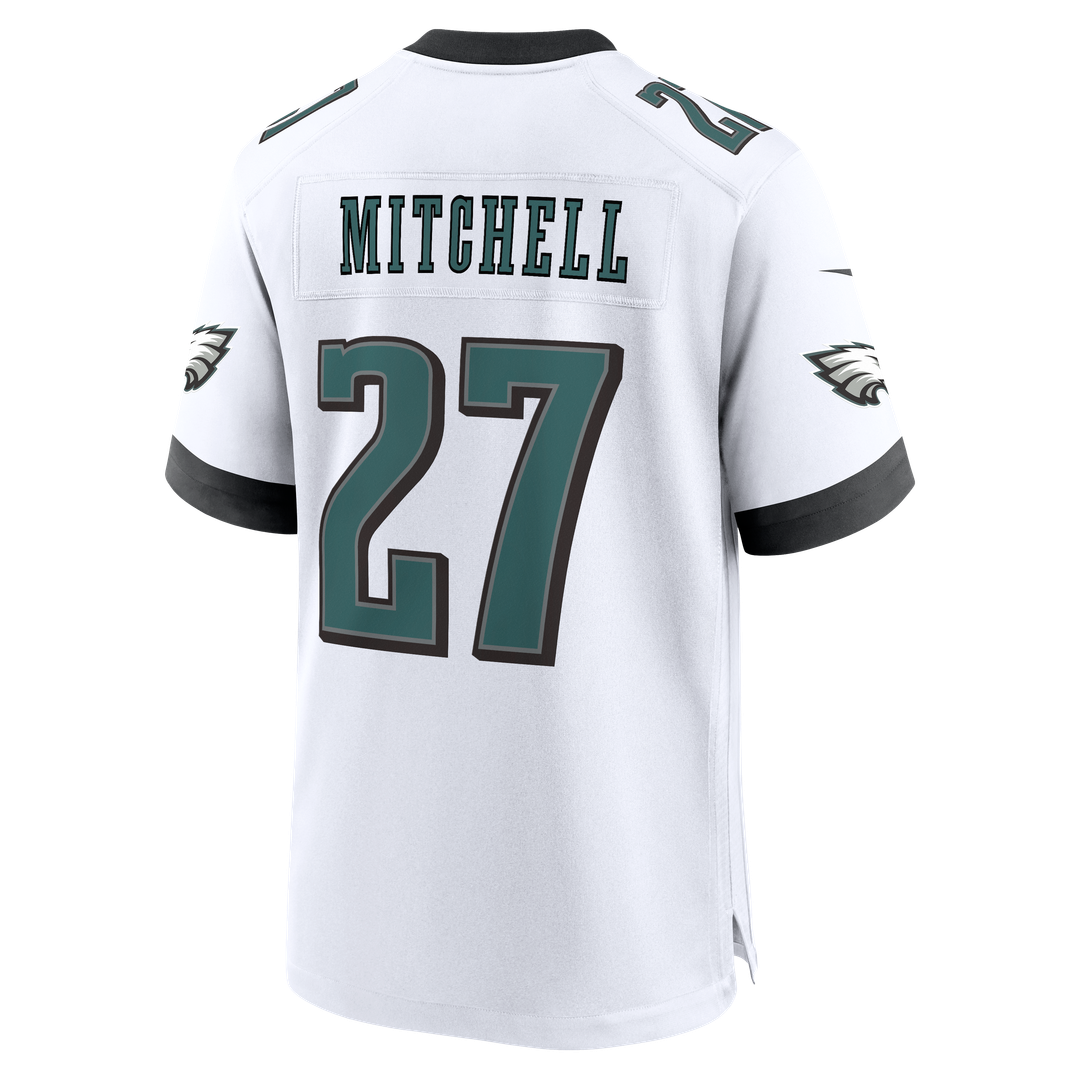 Quinyon Mitchell Philadelphia Eagles Game Jersey - White
