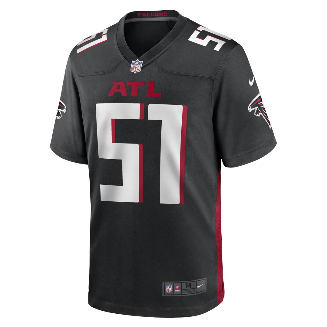DeAngelo Malone Atlanta Falcons Game Jersey - Black