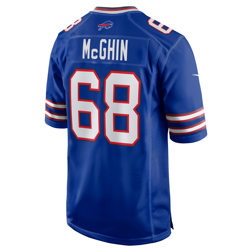 Garrett McGhin Buffalo Bills Game Jersey - Royal Blue