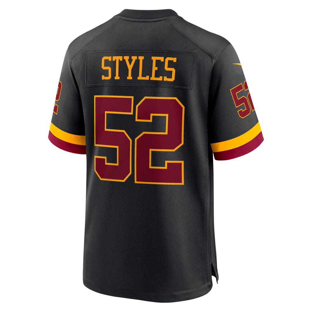 Sonny Styles Washington Commanders Game Jersey - Black