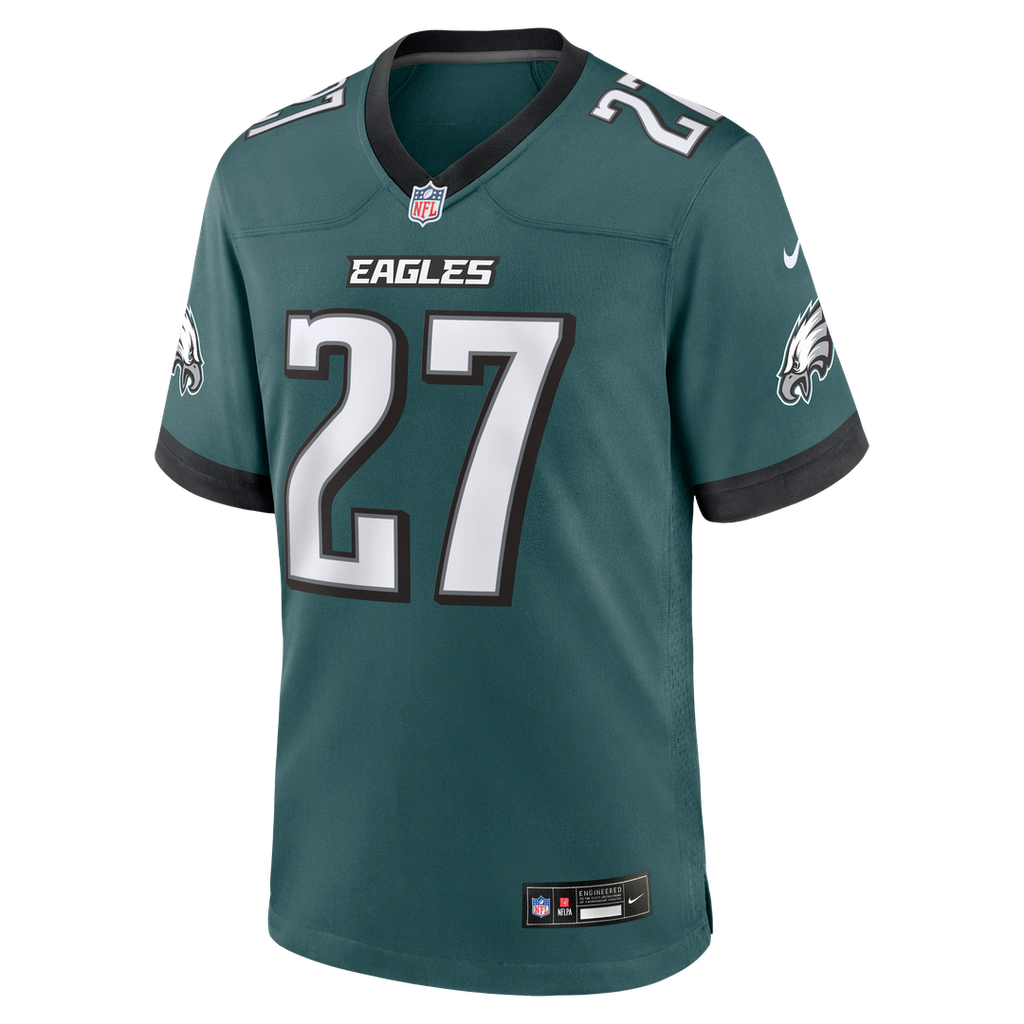 Quinyon Mitchell Philadelphia Eagles Game Jersey - Midnight Green