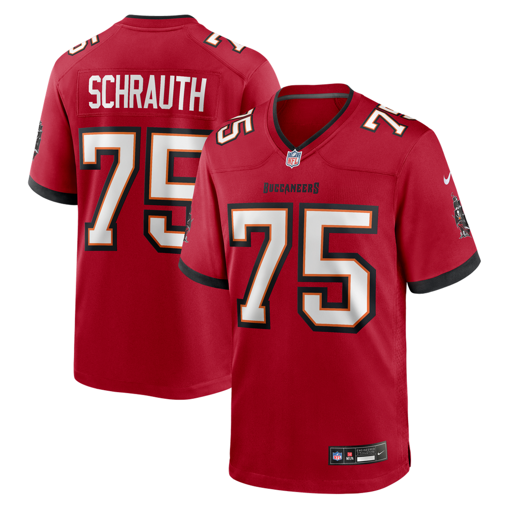 Billy Schrauth Tampa Bay Buccaneers Game Jersey - Red