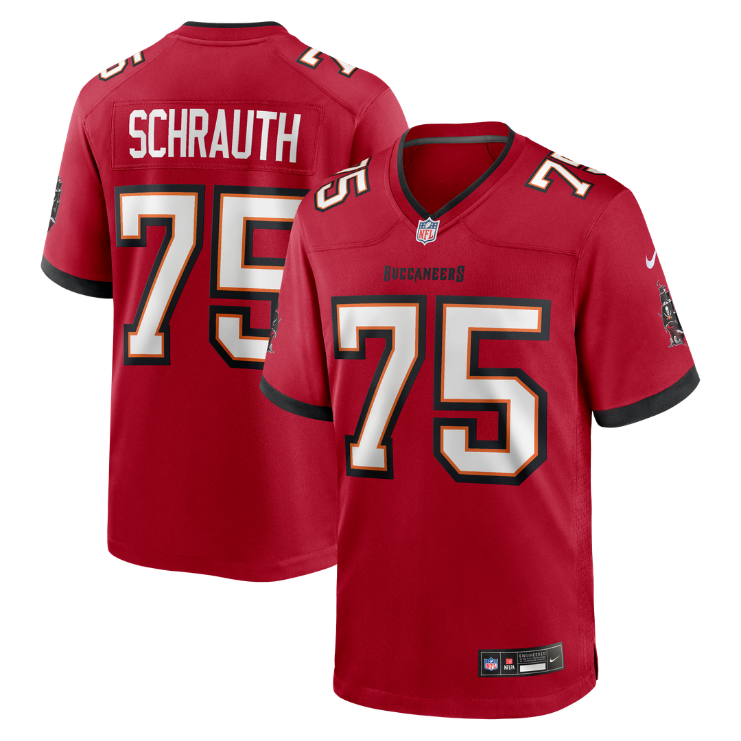 Billy Schrauth Tampa Bay Buccaneers Game Jersey - Red