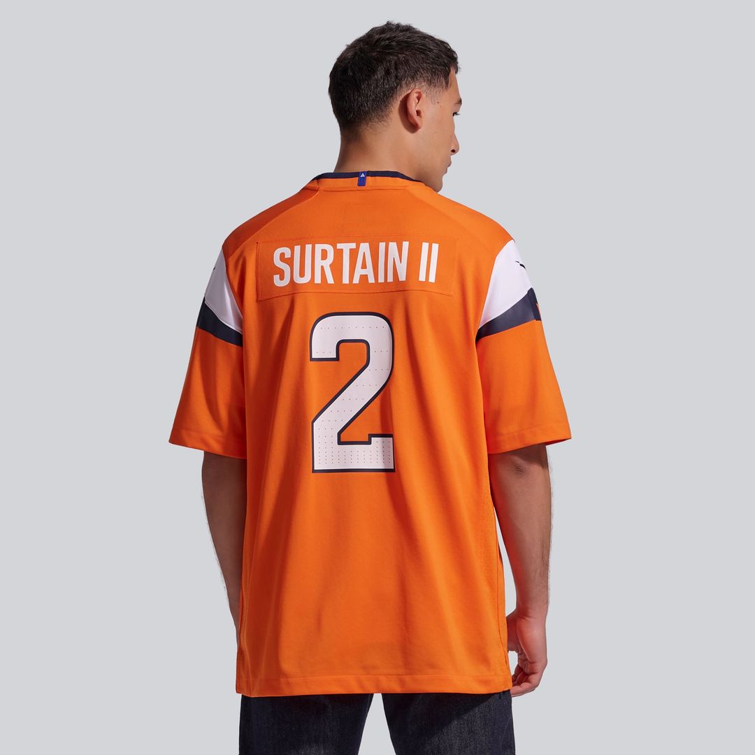 Patrick Surtain II Denver Broncos Game Jersey - Orange