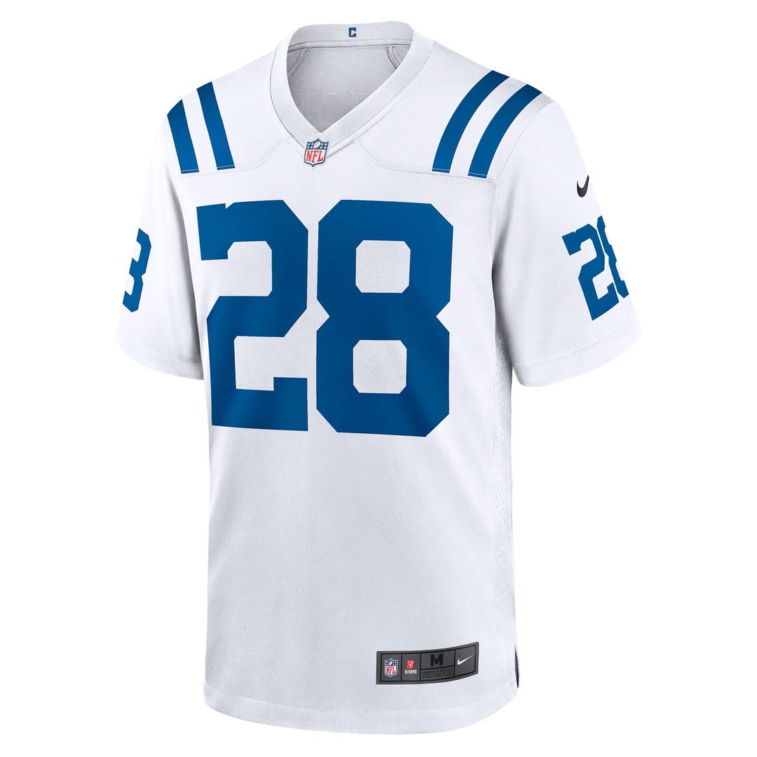 Jonathan Taylor Indianapolis Colts Game Jersey - White