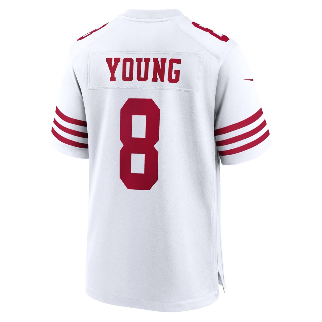 Steve Young San Francisco 49ers Game Jersey - White