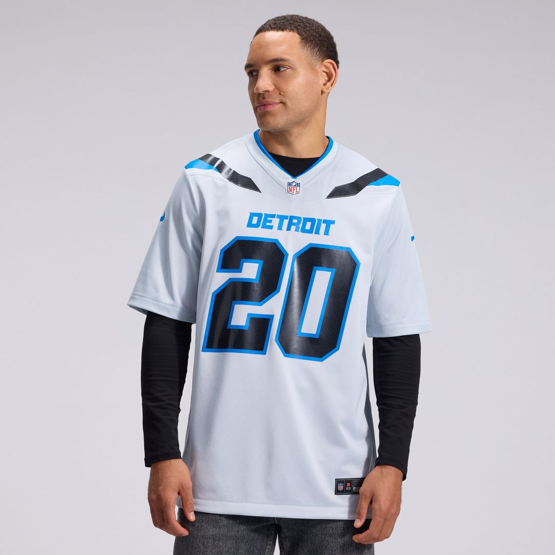 Barry Sanders Detroit Lions 2026 Rivalries Collection Game Jersey - Silver