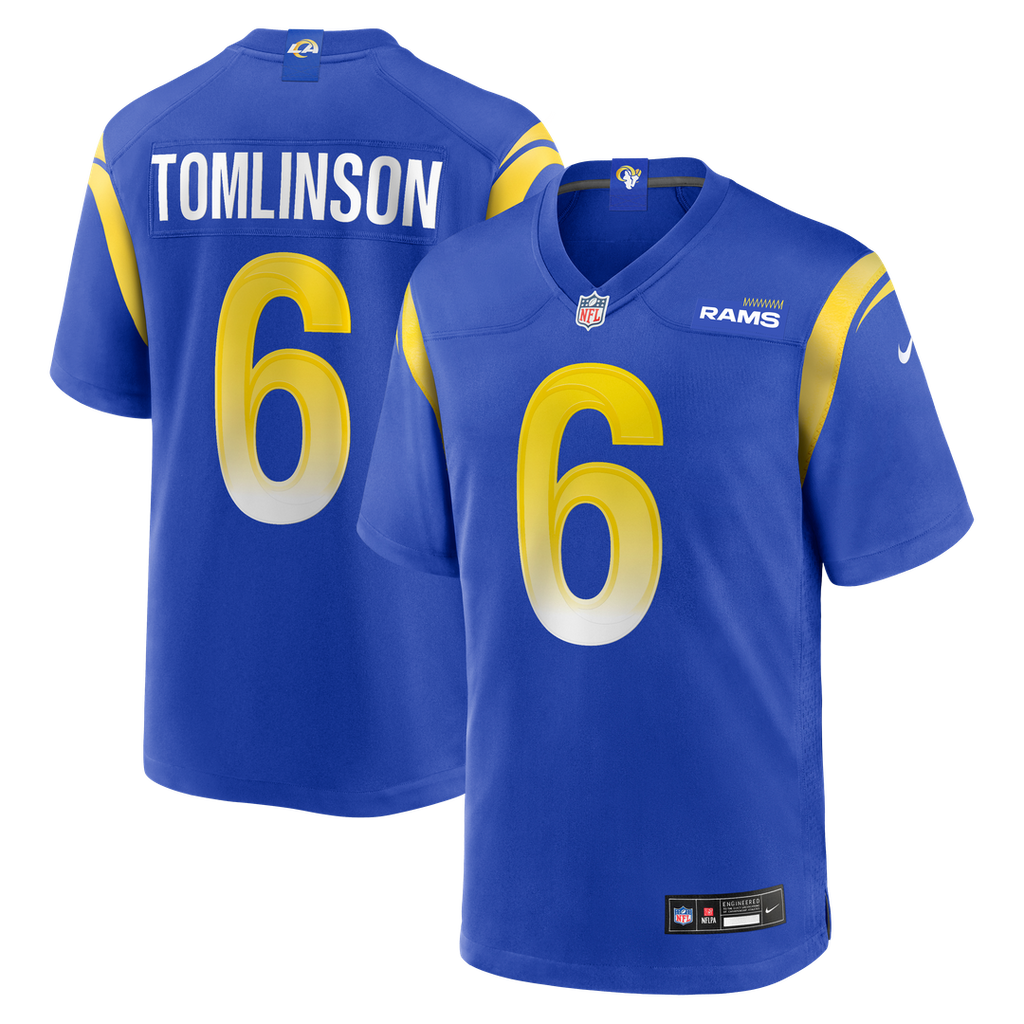 Tre'Vius Hodges-Tomlinson Los Angeles Rams Game Jersey - Royal Blue