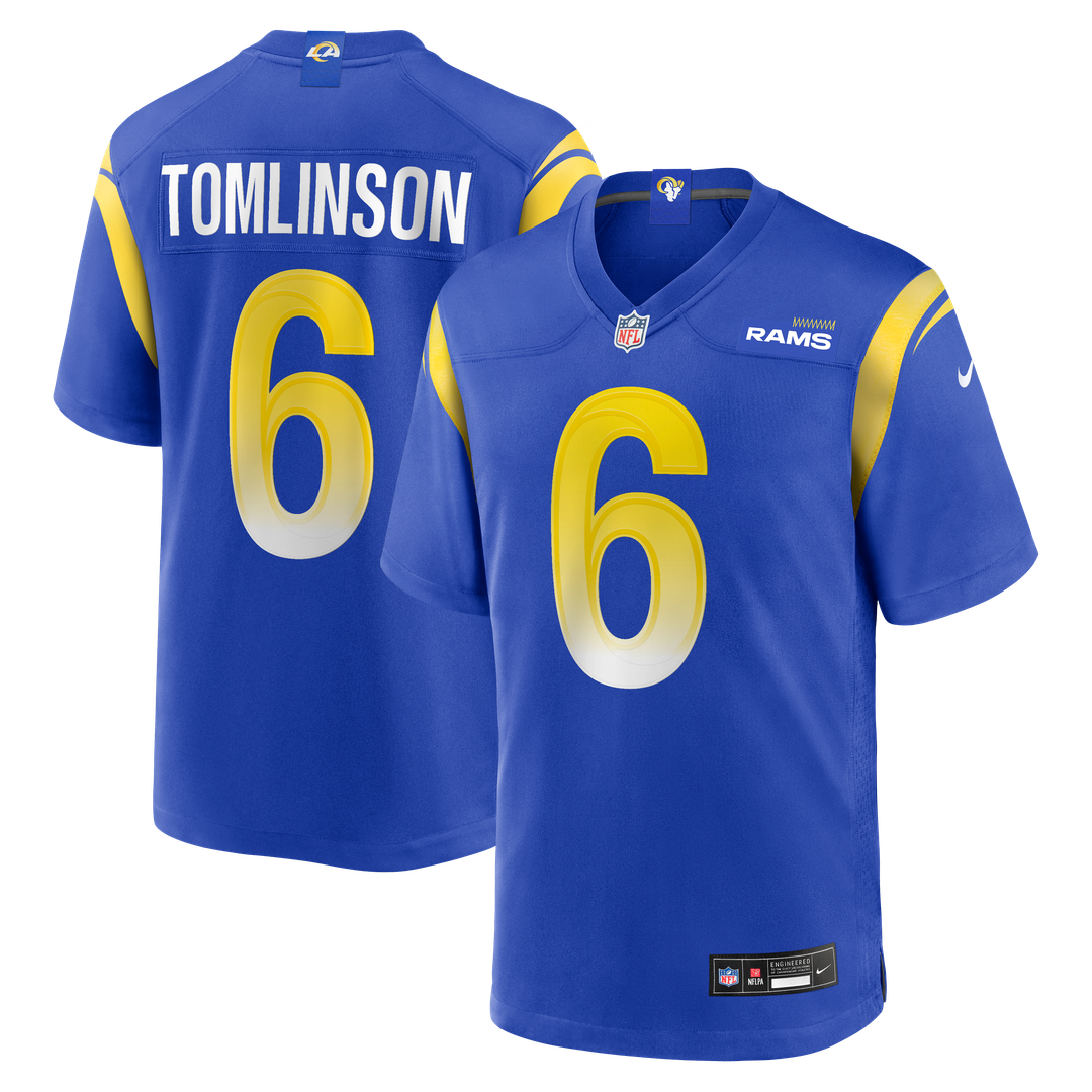 Tre'Vius Hodges-Tomlinson Los Angeles Rams Game Jersey - Royal Blue