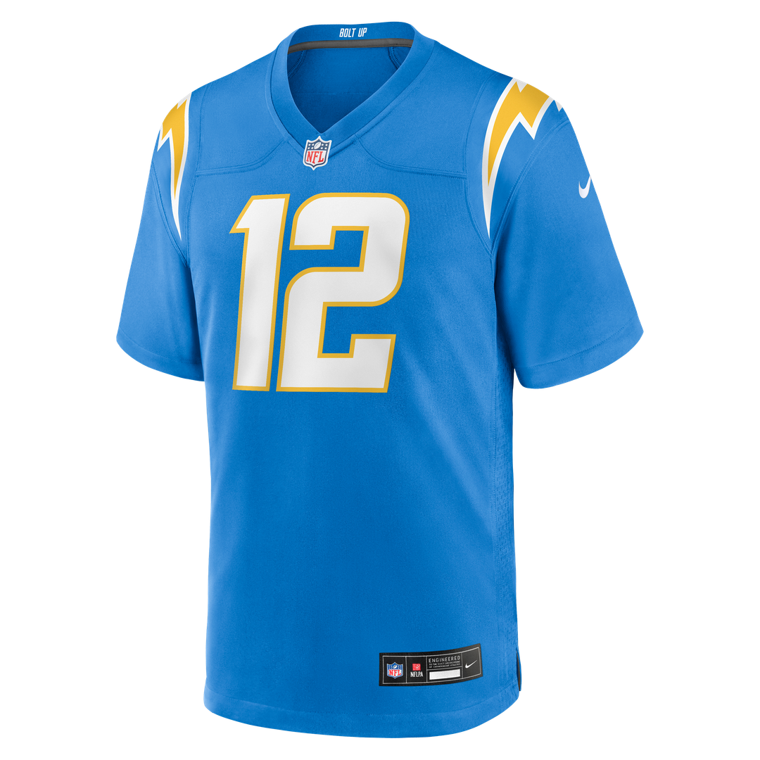 Derius Davis Los Angeles Chargers Game Jersey - Powder Blue
