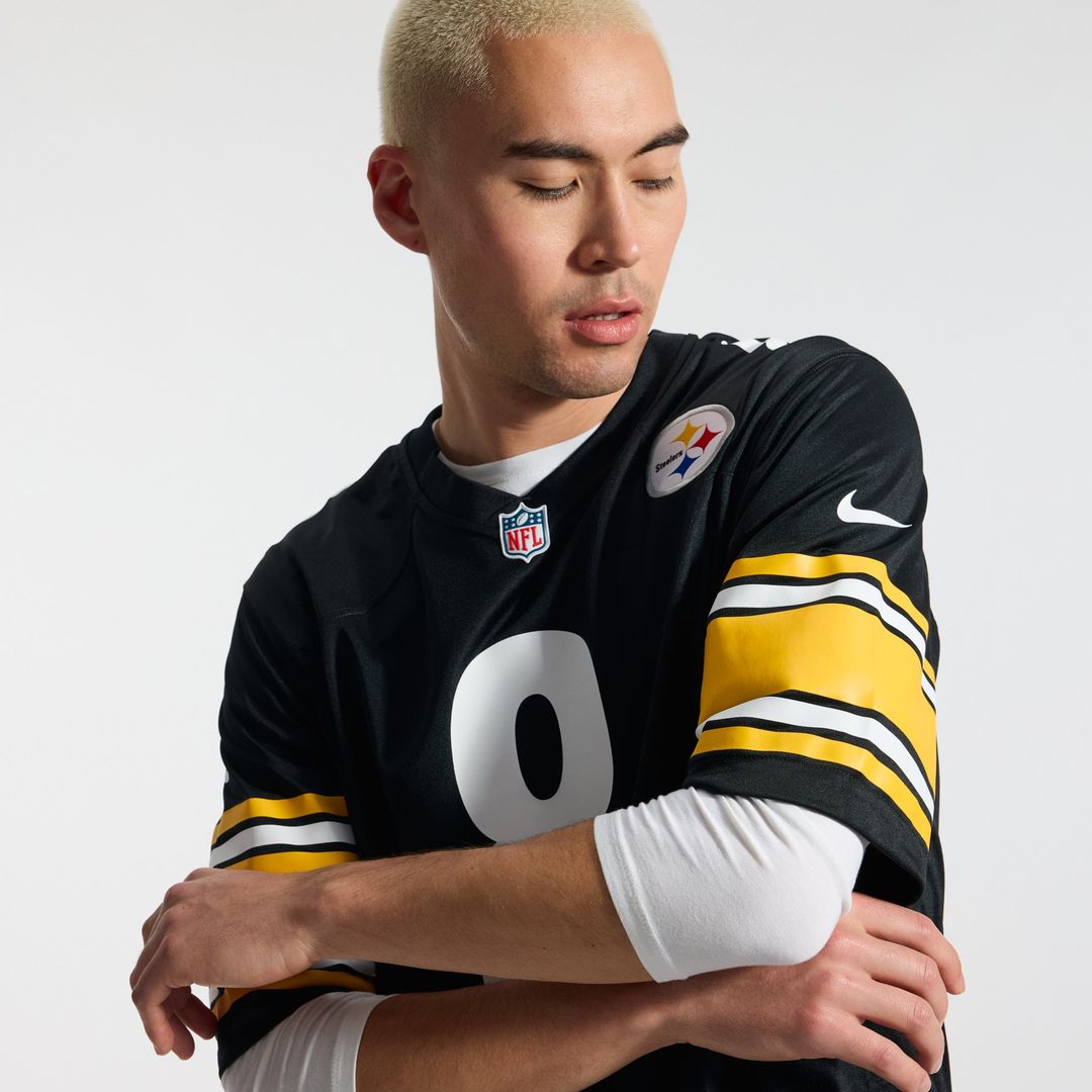 Aaron Rodgers Pittsburgh Steelers Game Jersey - Black