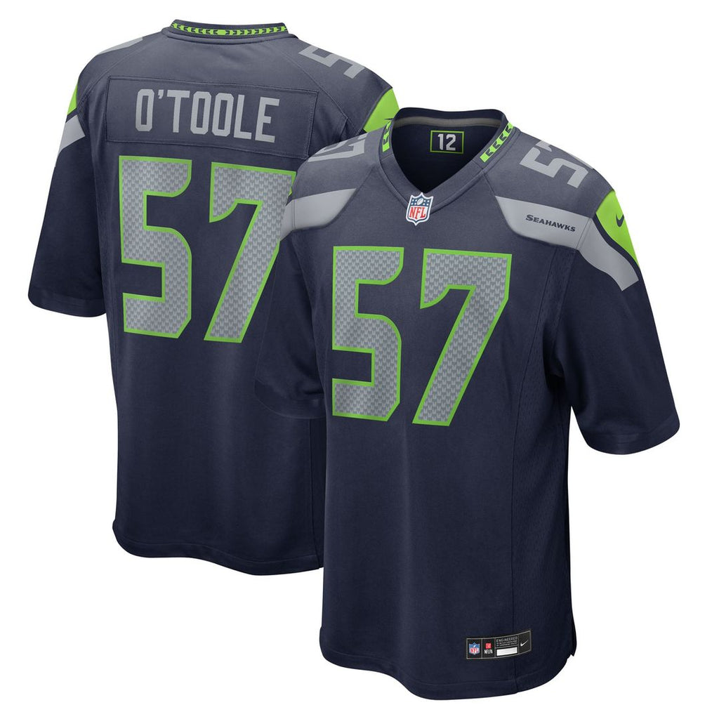 Connor O'Toole Seattle Seahawks Game Jersey - College Navy
