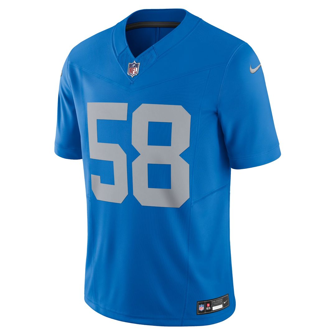 Penei Sewell Detroit Lions Vapor F.U.S.E. Alternate Limited Jersey - Blue