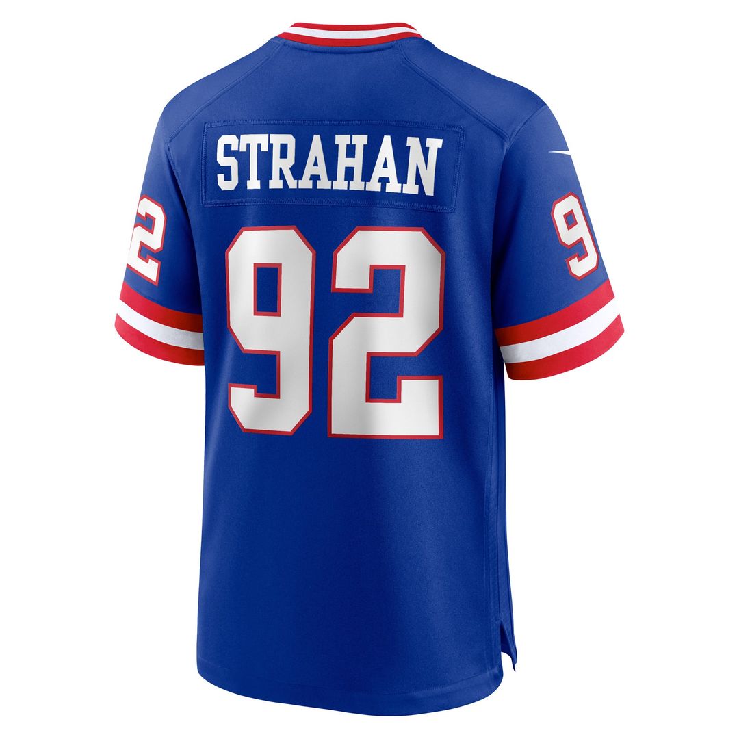 Michael Strahan New York Giants Alternate Game Jersey - Royal Blue