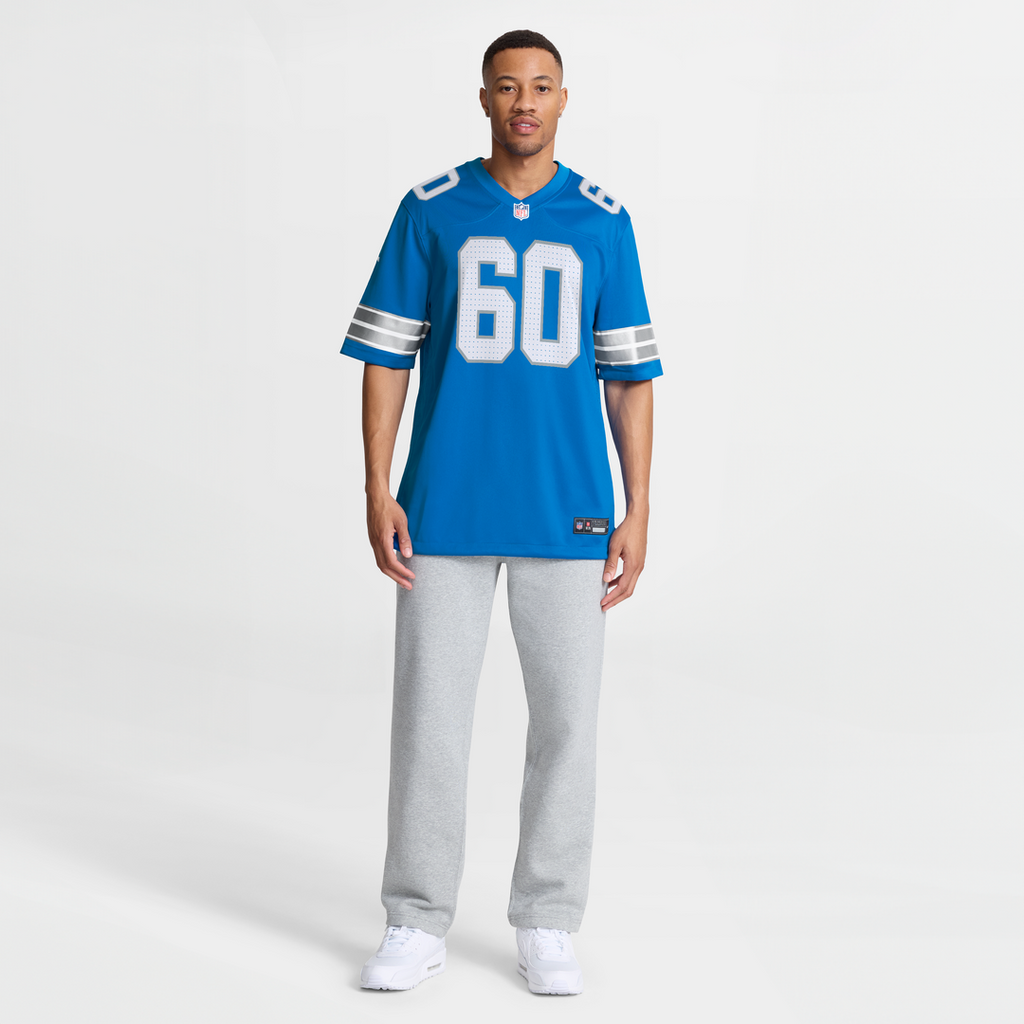 Graham Glasgow Detroit Lions Game Jersey - Blue