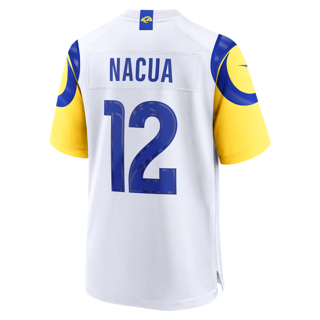 Puka Nacua Los Angeles Rams Game Jersey - Royal Blue